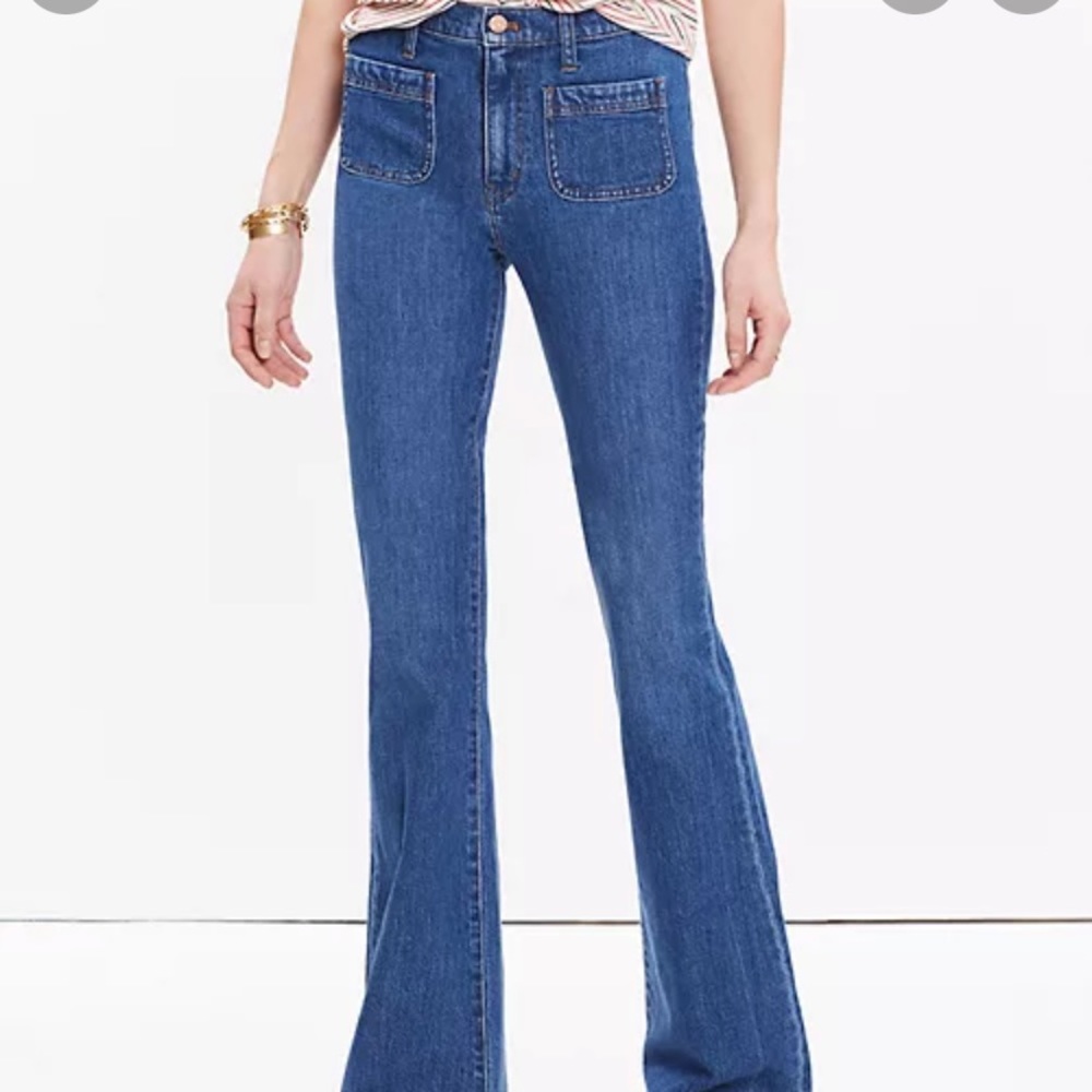Madewell flea market flare jeans